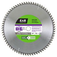 12" x 72 Teeth Finishing Ultra Thin  Professional Saw Blade Recyclable Exchangeable